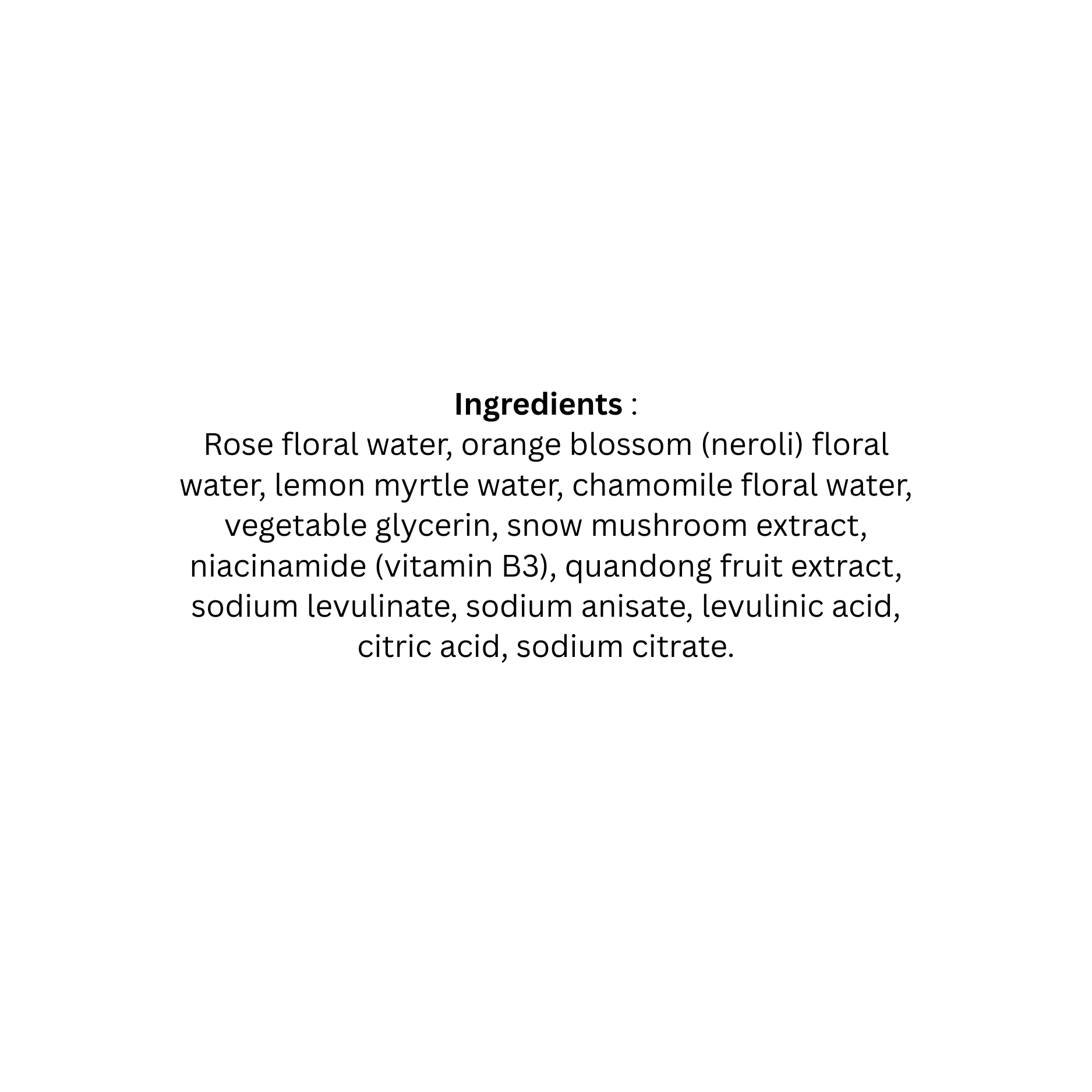 Botanical Radiance Facial Mist